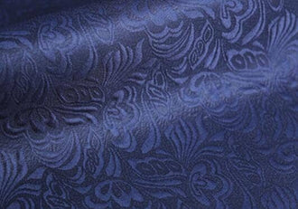 High quality jacquard fabric, navy blue color jacquard fabric, wedding jaquard fabric, by the yard