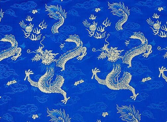 4Color black/green/blue/gold color dragon fabric, vest fabric,brocade fabric, jacquard fabric with gold dragon, cosplay dress fabric