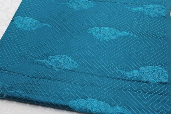 5 Color Brocade fabric, jacquard fabric, cloud style fabric, cosplay dress fabric, by the yard