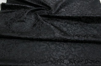 35%OFF-Wide black dragon brocade fabric, jacquard fabric, cosplay dress fabric, by the yard