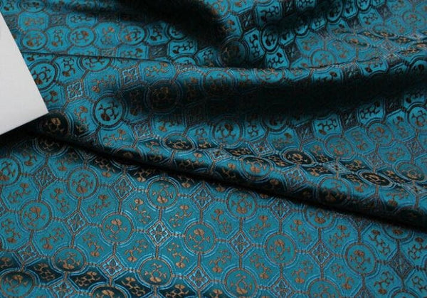 1# brocade fabric, jacquard fabric,  by the yard