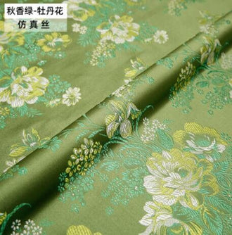 4 color Green color brocade fabric, jacquard fabric, fashion brocade fabric, by the yard-59inches wide