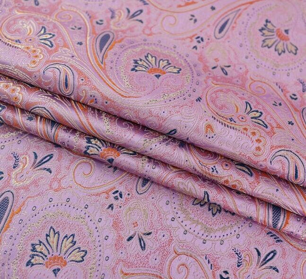 8 Color  Brocade Fabric, Loquat Flower High-density Nylon Cheongsam Fabric, Chinese Style Fabric, Jacquard Fabric, Fabric by the yard