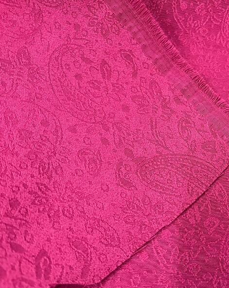 ON SALE, Rose red color jacquard fabric, wedding jacket dress fabric, fashion  jacquard fabric, fabric by the yard