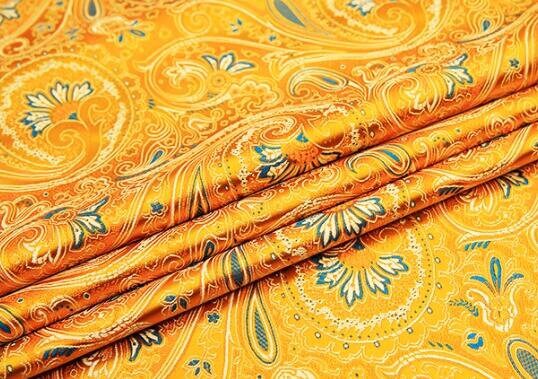 8 Color  Brocade Fabric, Loquat Flower High-density Nylon Cheongsam Fabric, Chinese Style Fabric, Jacquard Fabric, Fabric by the yard