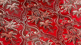 Wide red color brocade fabric, jacquard fabric, by the yard-59inches wide