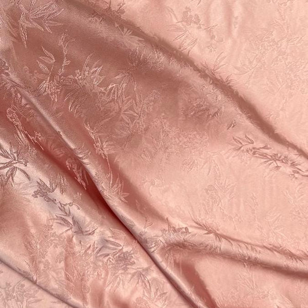 35%OFF-3 Color Wide fabric, light pink/dark yellow/black color soft fabric, jacquard fabric, smooth fabric, lining fabric, pajamas fabric