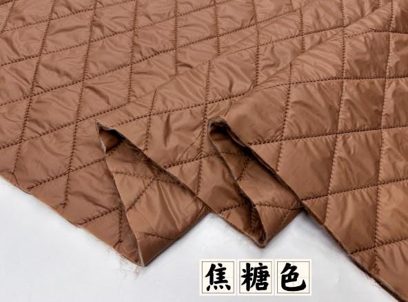 High Quality  Autumn and Winter Thin Wool Lining Fabric, Three-layer Cotton Lining Fabric, Quilted Lining， Inner Fabric, Alpaca Wool Lining