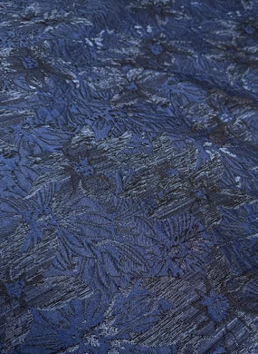 SALE, Fashion jacuqard fabric, navy blue texture flower jacquard fabric, coat suit designer fabric, jacket jacquard fabric,Autumn fabric