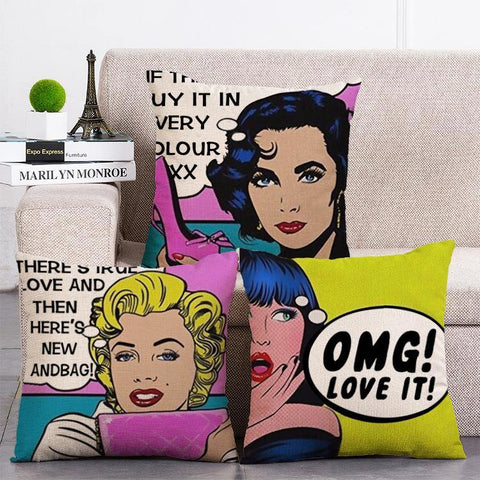 Marilyn monroe clearance cushion covers